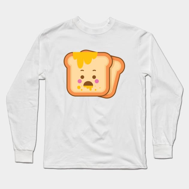 This is a toast notification (pattern) Long Sleeve T-Shirt by geep44